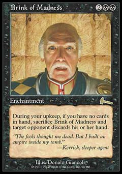 Brink of Madness (Urza's Legacy) Near Mint