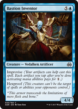 Bastion Inventor (Aether Revolt) Near Mint