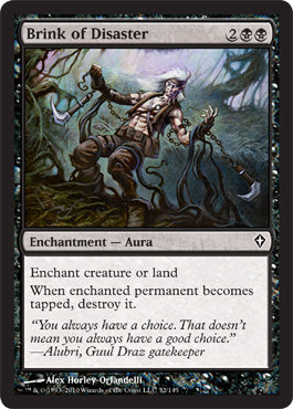 Brink of Disaster (Worldwake) Medium Play