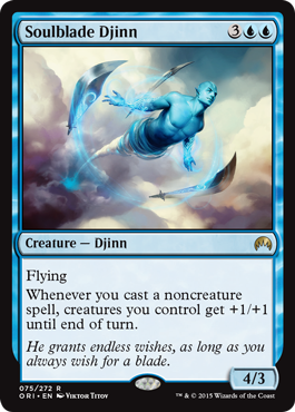 Soulblade Djinn (Magic Origins) Medium Play