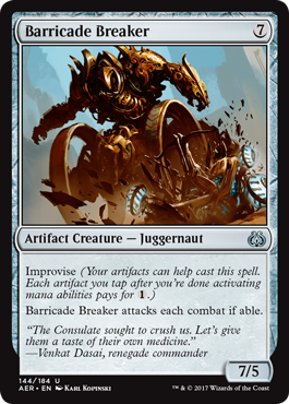 Barricade Breaker (Aether Revolt) Medium Play