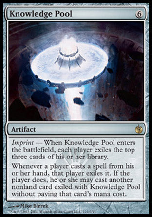 Knowledge Pool (Mirrodin Besieged) Near Mint Foil