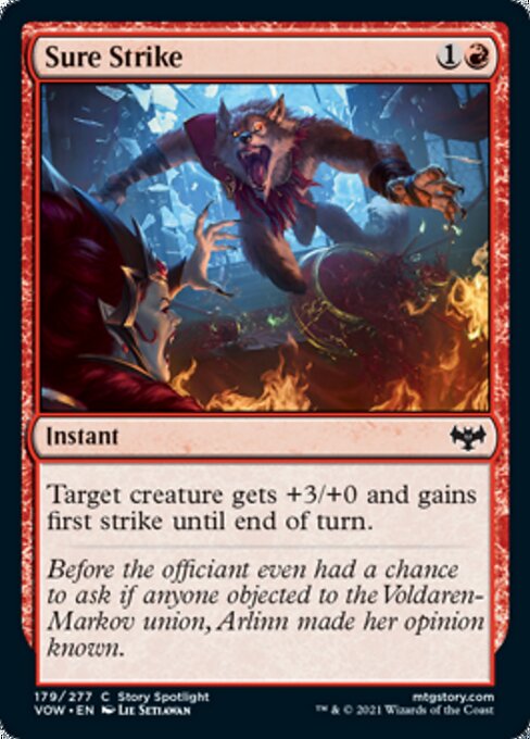 Sure Strike (Innistrad: Crimson Vow) Near Mint