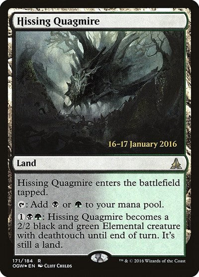 Hissing Quagmire (Promos: Prerelease Cards) Near Mint Foil