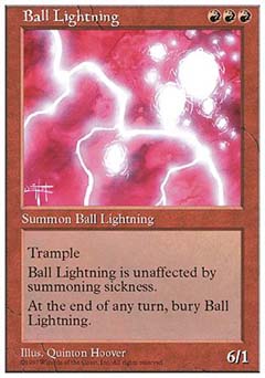 Ball Lightning (5th Edition) Light Play