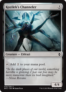 Kozilek's Channeler (Battle for Zendikar) Near Mint