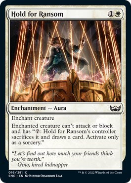 Hold for Ransom (Streets of New Capenna) Near Mint Foil
