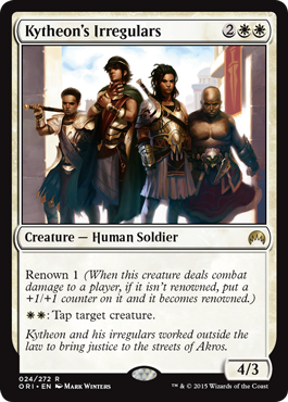 Kytheon's Irregulars (Magic Origins) Medium Play