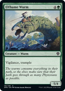 Elfhame Wurm (Dominaria United) Near Mint Foil