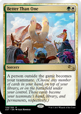 Better Than One (Unstable) Near Mint Foil
