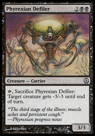 Phyrexian Defiler (Duel Decks: Phyrexia vs The Coalition) Medium Play