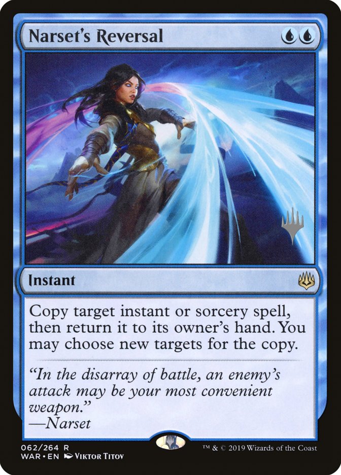 Narset's Reversal (Promo Pack) Medium Play