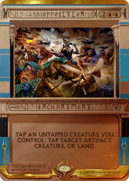 Opposition (Amonkhet Invocations) Light Play Foil