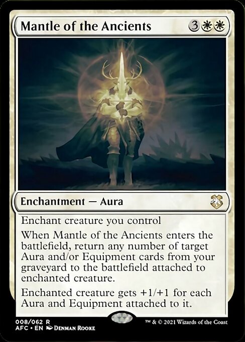 Mantle of the Ancients (Commander 2021 Forgotten Realms) Near Mint