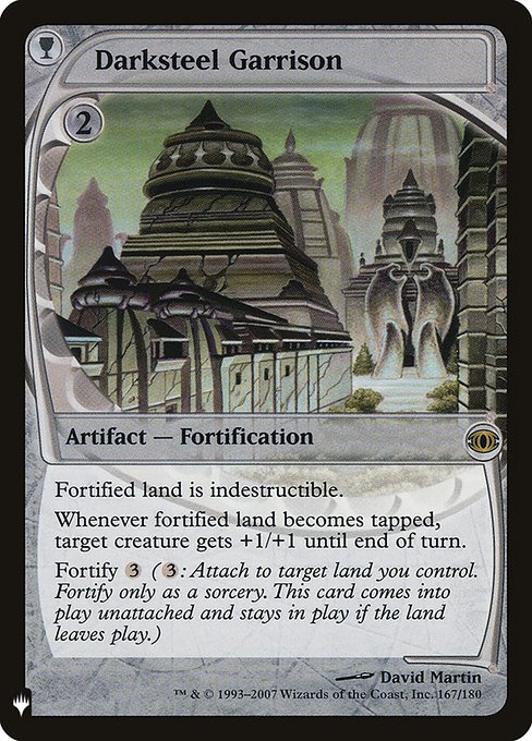 Darksteel Garrison (Mystery Booster) Near Mint