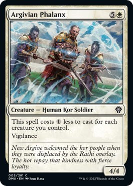 Argivian Phalanx (Dominaria United) Near Mint