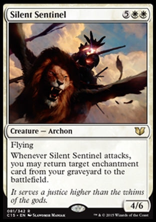 Silent Sentinel (Commander 2015) Light Play