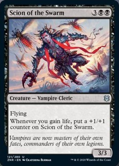 Scion of the Swarm (Zendikar Rising) Medium Play Foil