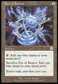 Eye of Ramos (Mercadian Masques) Light Play