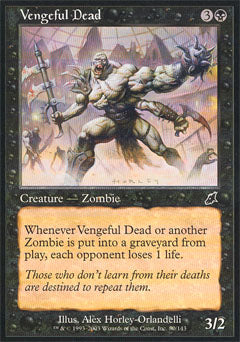 Vengeful Dead (Scourge) Medium Play