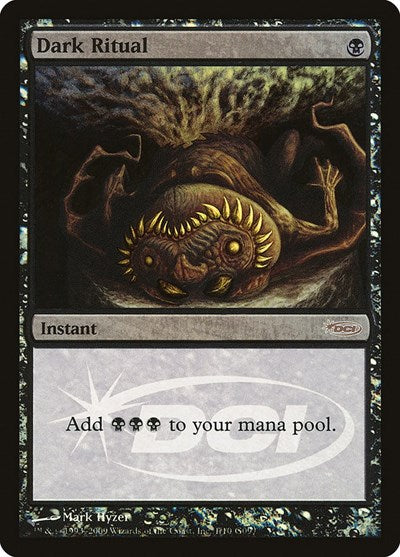 Dark Ritual (Promos: Judge) Light Play Foil