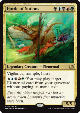 Horde of Notions (Modern Masters 2015) Near Mint Foil