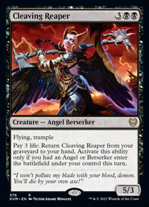 Cleaving Reaper (Kaldheim) Light Play