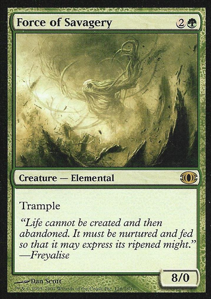 Force of Savagery (Futuresight) Medium Play