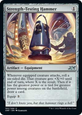 Strength-Testing Hammer (Unfinity) Near Mint