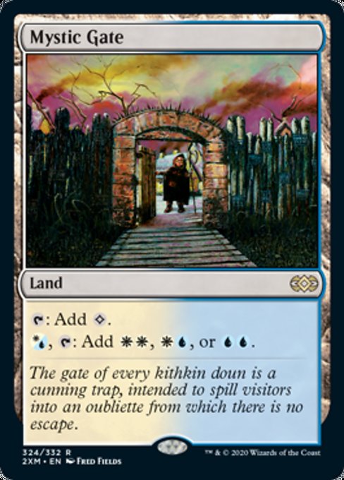 Mystic Gate (Double Masters) Light Play Foil