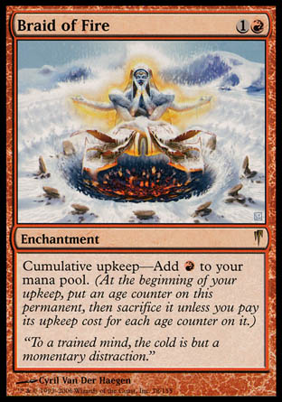 Braid of Fire (Coldsnap) Medium Play