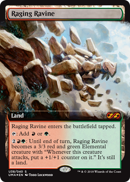 Raging Ravine (Ultimate Box Toppers) Near Mint Foil