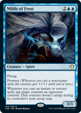 Niblis of Frost (Commander 2020 Ikoria) Light Play