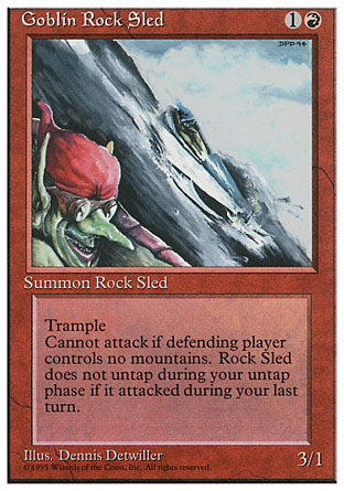 Goblin Rock Sled (4th Edition) Medium Play