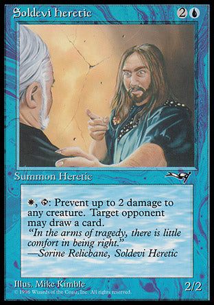 Soldevi Heretic (1) (Alliances) Medium Play