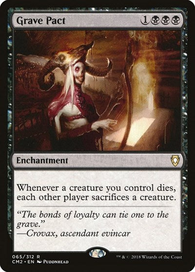 Grave Pact (Commander Anthology Volume II) Light Play