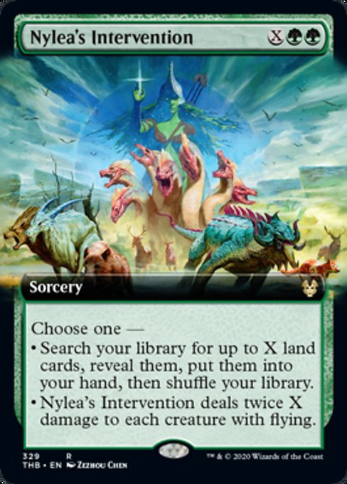 Nylea's Intervention (Extended Art) (Theros Beyond Death) Near Mint