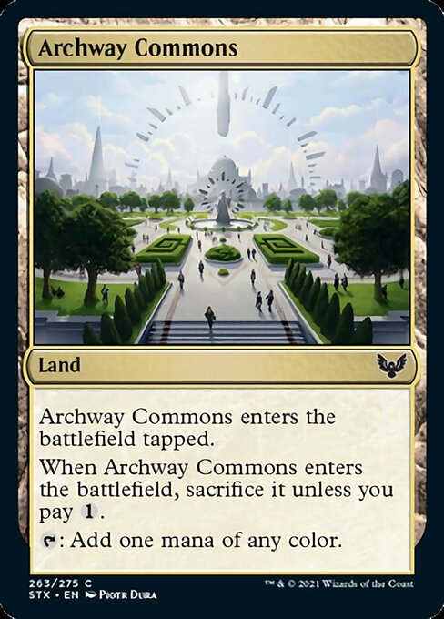 Archway Commons (Strixhaven) Near Mint Foil