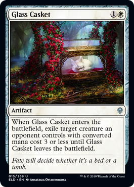 Glass Casket (Throne of Eldraine) Near Mint Foil
