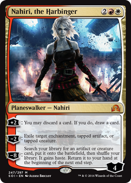 Nahiri, the Harbinger (Shadows Over Innistrad) Medium Play
