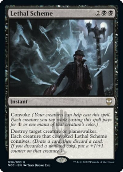 Lethal Scheme (Commander: Streets of New Capenna) Near Mint