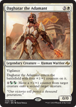 Daghatar the Adamant (Fate Reforged) Medium Play