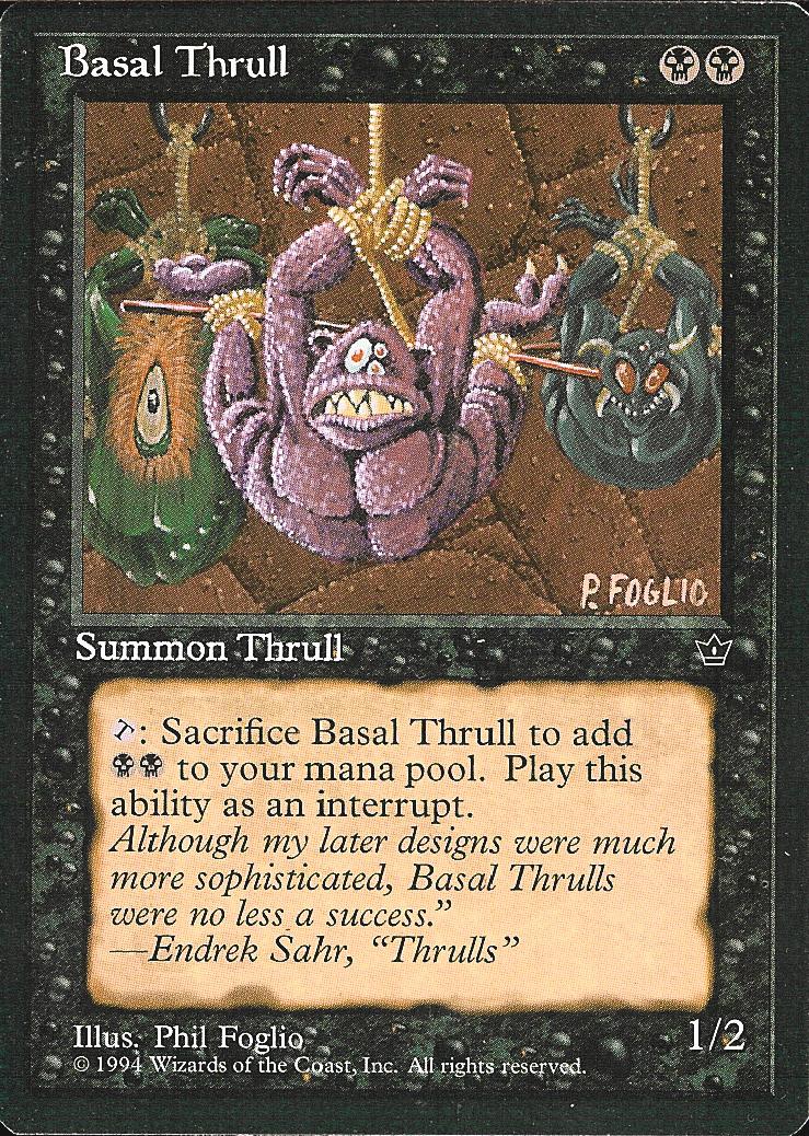 Basal Thrull (2) (Fallen Empires) Heavy Play