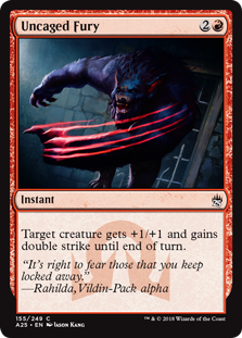 Uncaged Fury (Masters 25) Near Mint