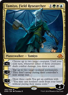 Tamiyo, Field Researcher (Eldritch Moon) Medium Play