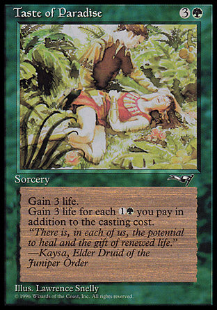 Taste of Paradise (2) (Alliances) Medium Play