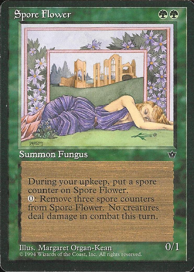 Spore Flower (Fallen Empires) Heavy Play