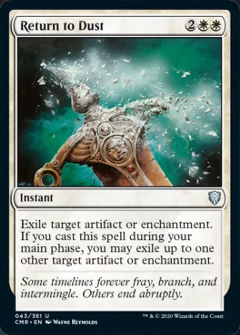 Return to Dust (Commander Legends) Near Mint