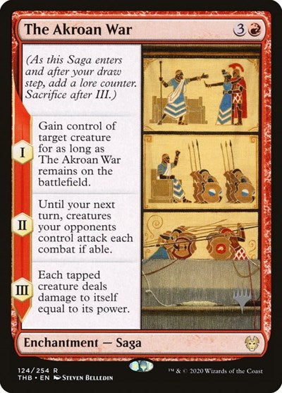 The Akroan War (Promo Pack: Theros Beyond Death) Near Mint