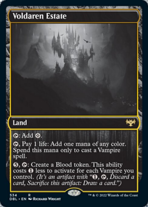 Voldaren Estate (Innistrad: Double Feature) Near Mint Foil